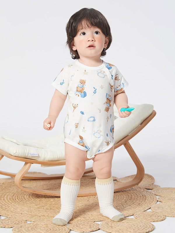 balabala newborn cotton thin baby pajamas romper 0-3 years