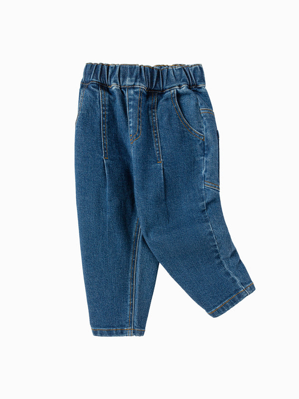Balabala Toddler Boy Spring Denim Trousers