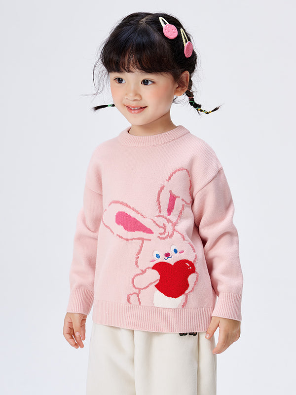 Balabala Toddler Unisex Red Hue Sweater